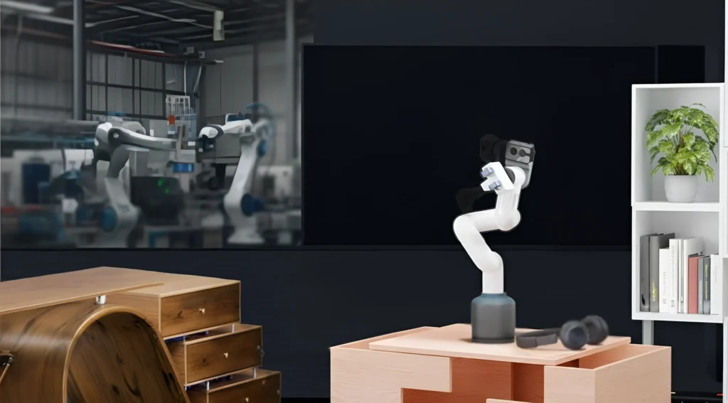 AFRoM Automation-Cobot with Short Range Camera-Factory